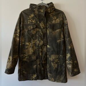 BDG Georgie Camo Four-Pocket Surplus Jacket